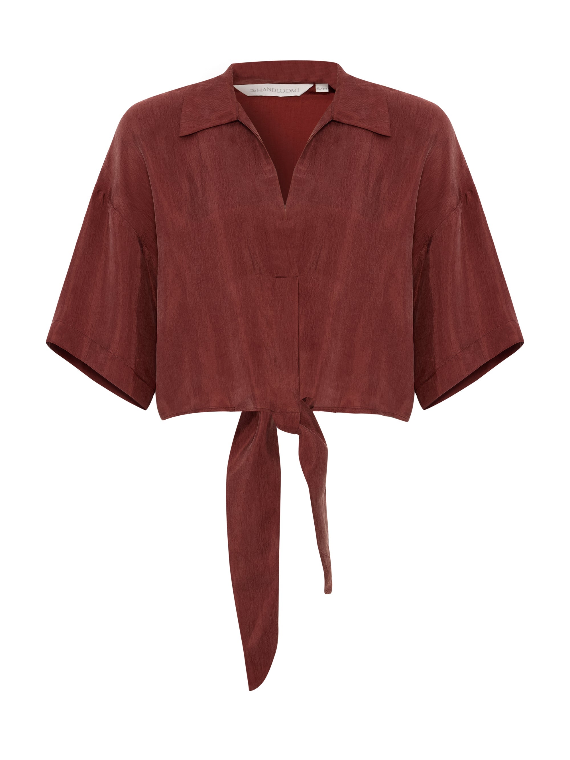 Lucid Tie Shirt - Burgundy