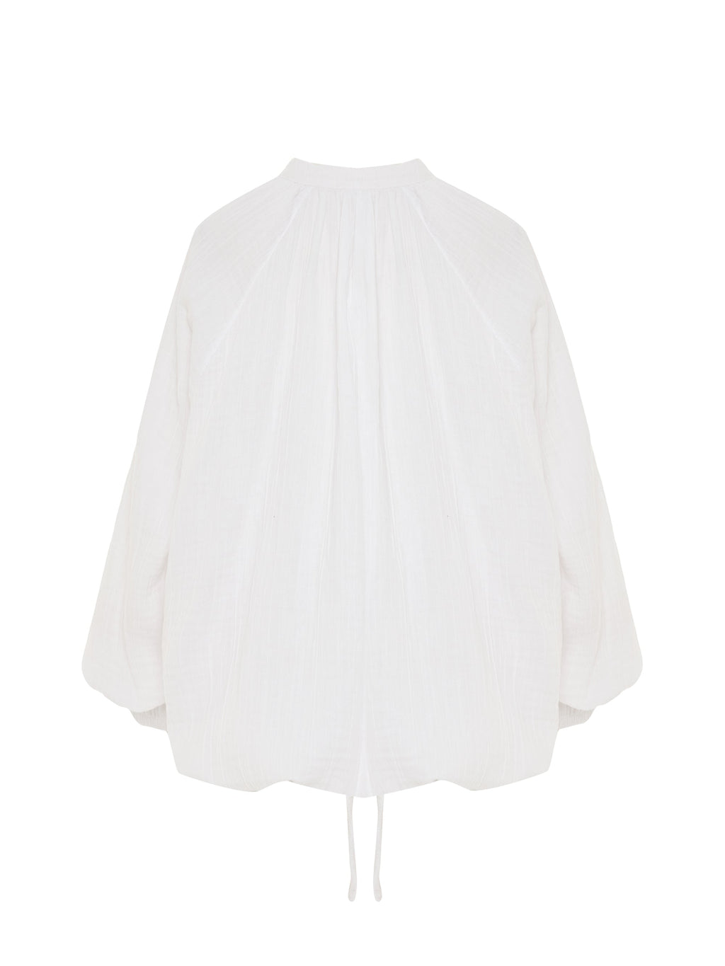 Kaya Buttoned Blouse - White
