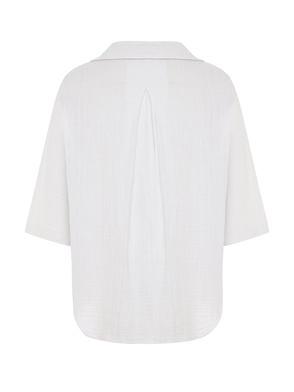 Kaya Boyfriend Shirt - White