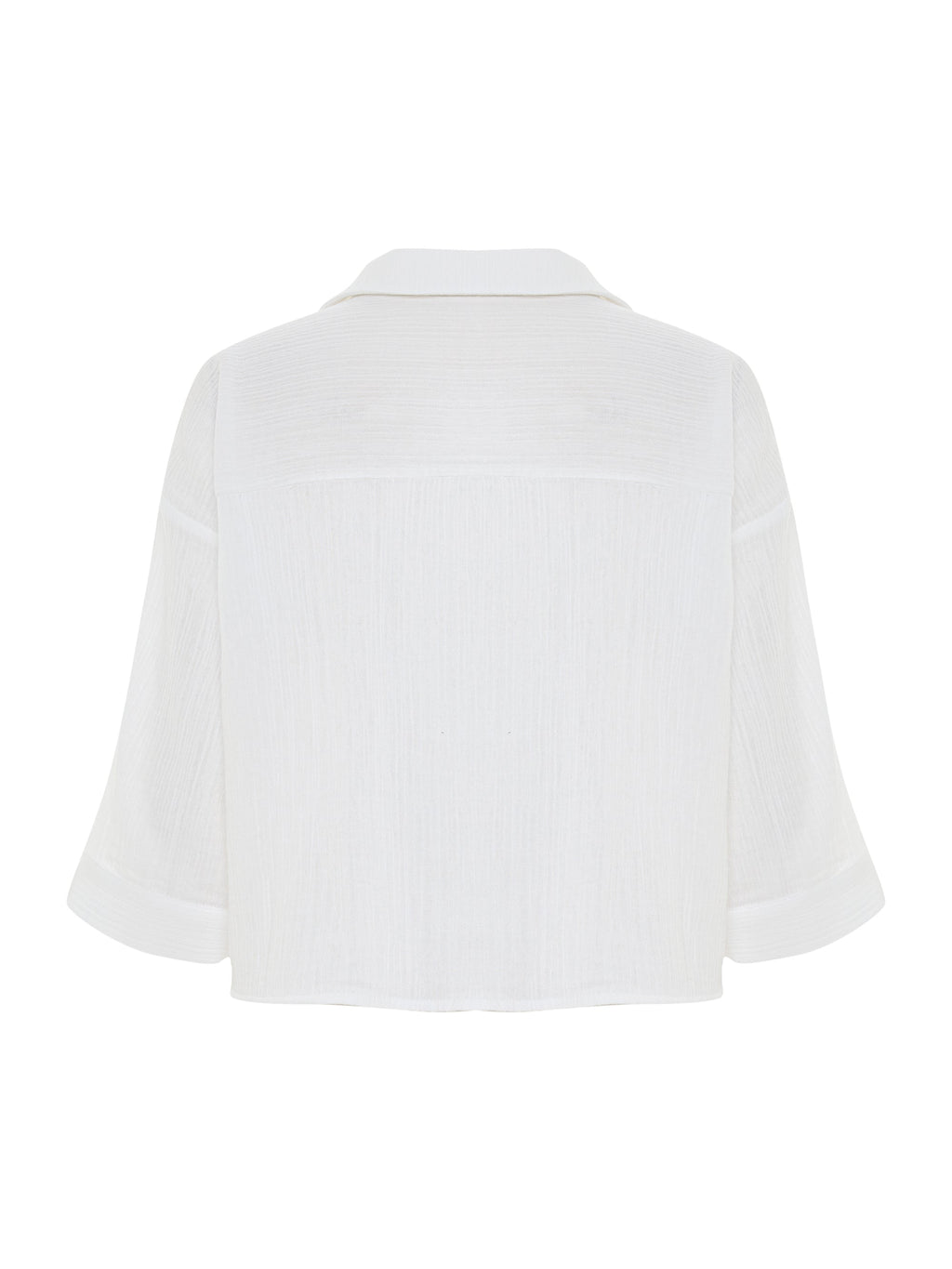 Aura Mini Shirt - White