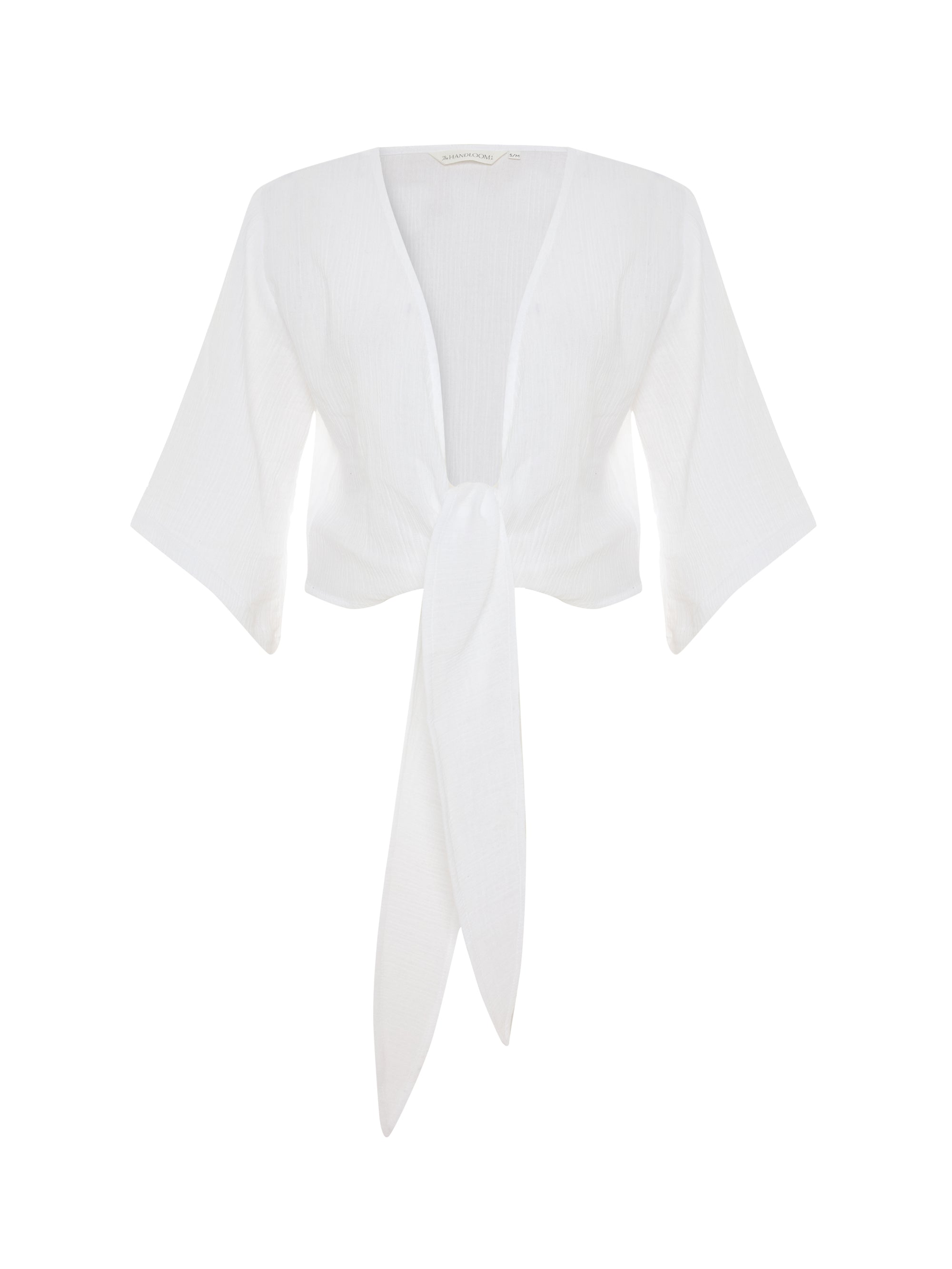 Aura Wrap Top - White