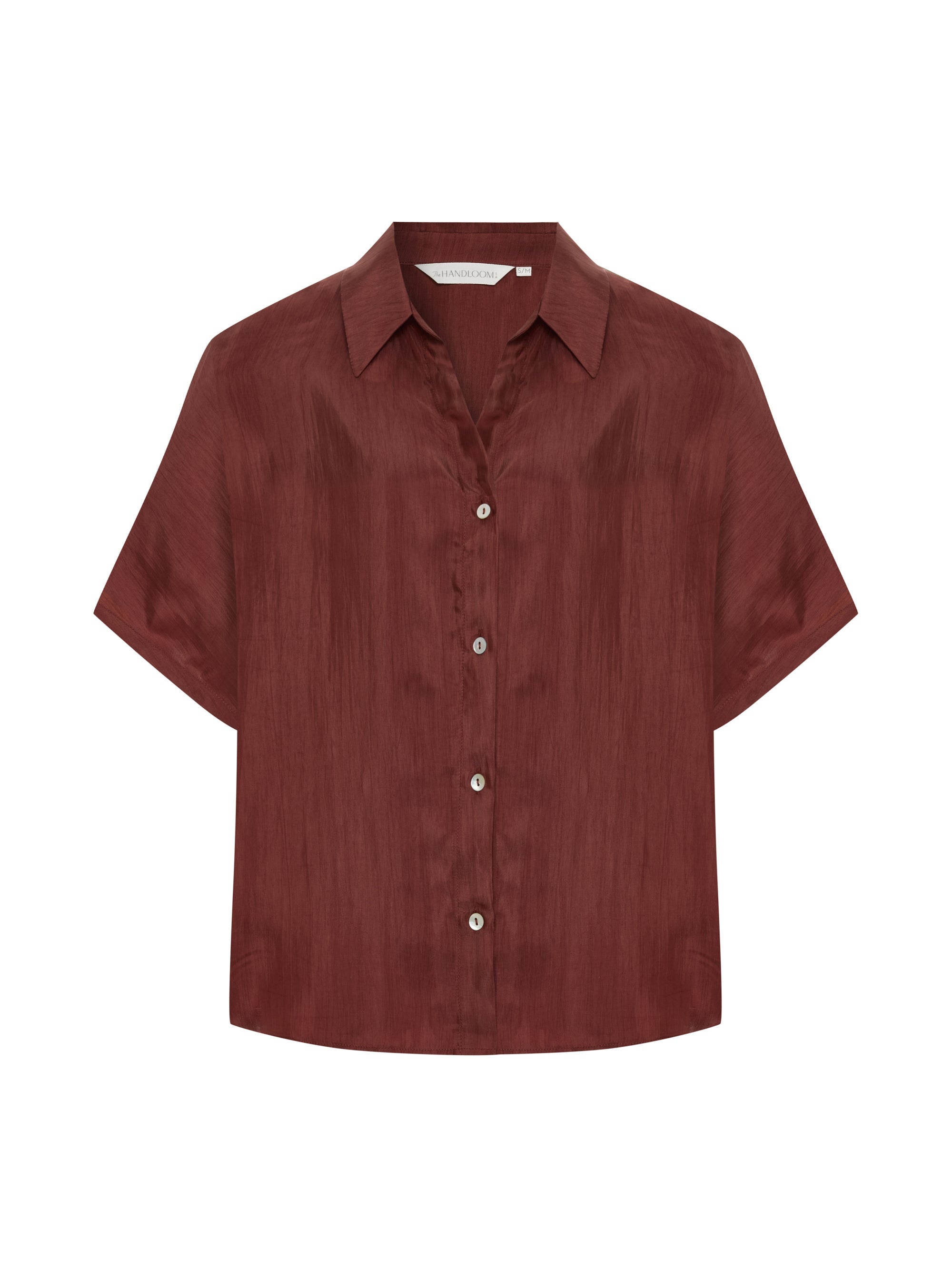 Lucid Flow Shirt - Burgundy
