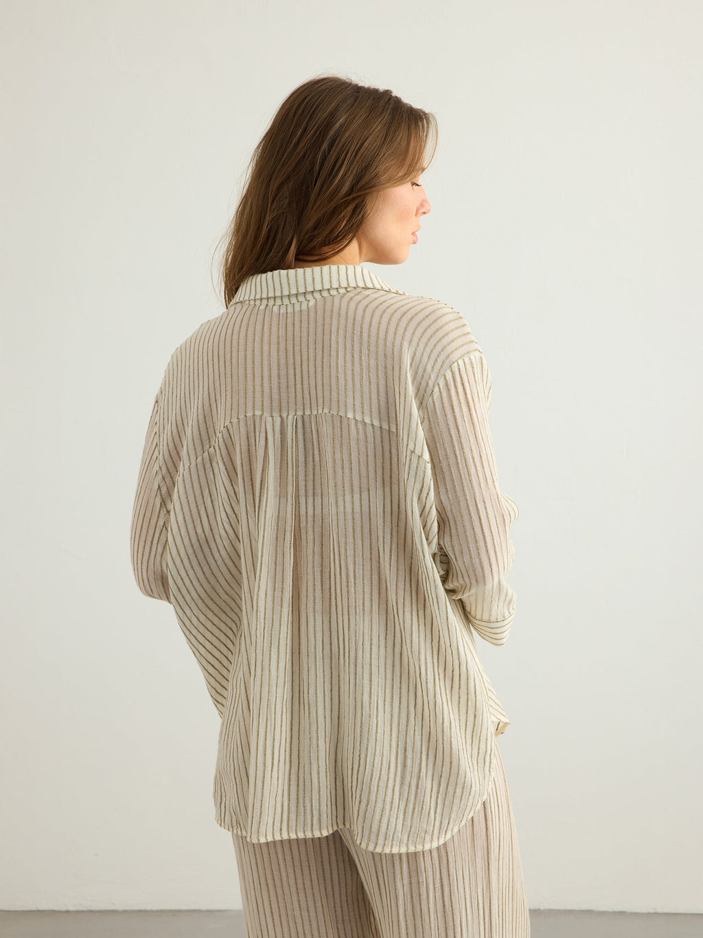 Voyage Set - Khaki Green Stripes
