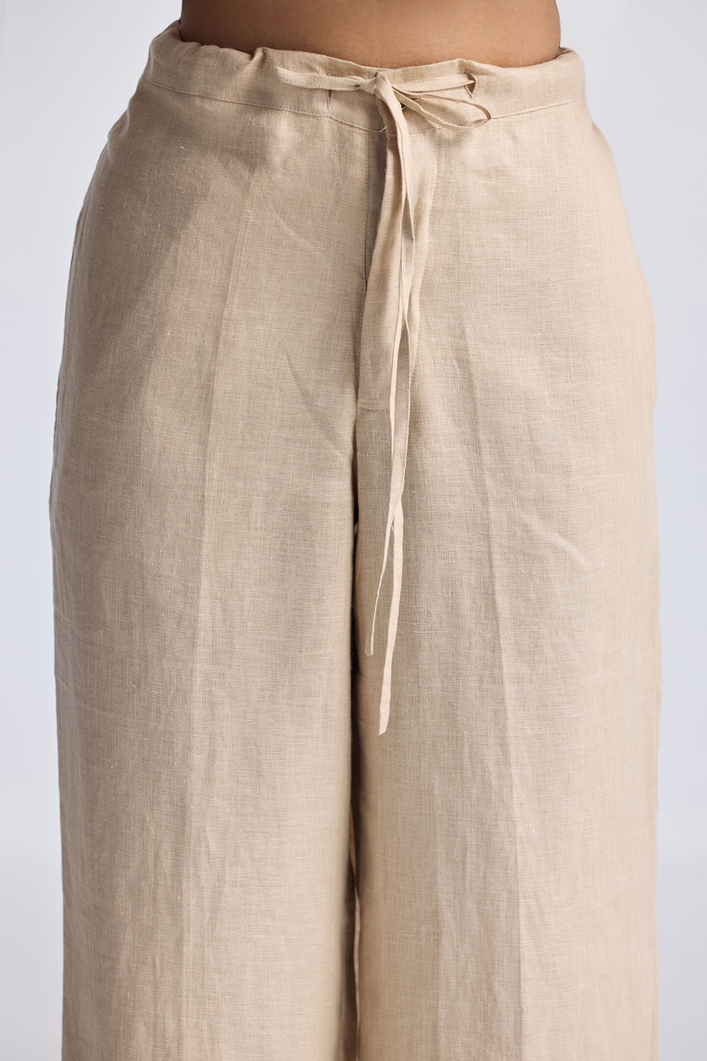 Wide Leg Pants in Hemp