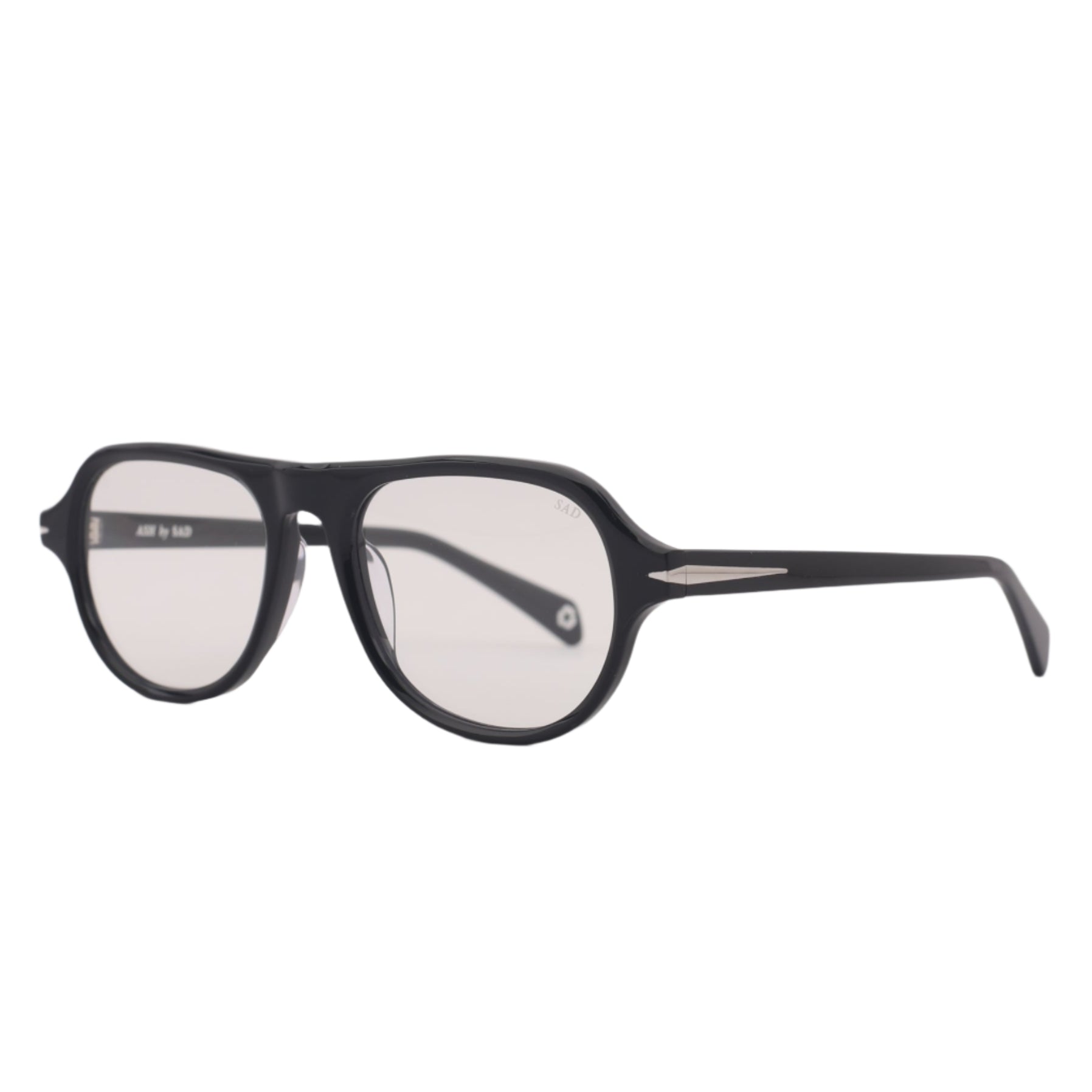 Ash // Gloss Black [Blue Light Clear]