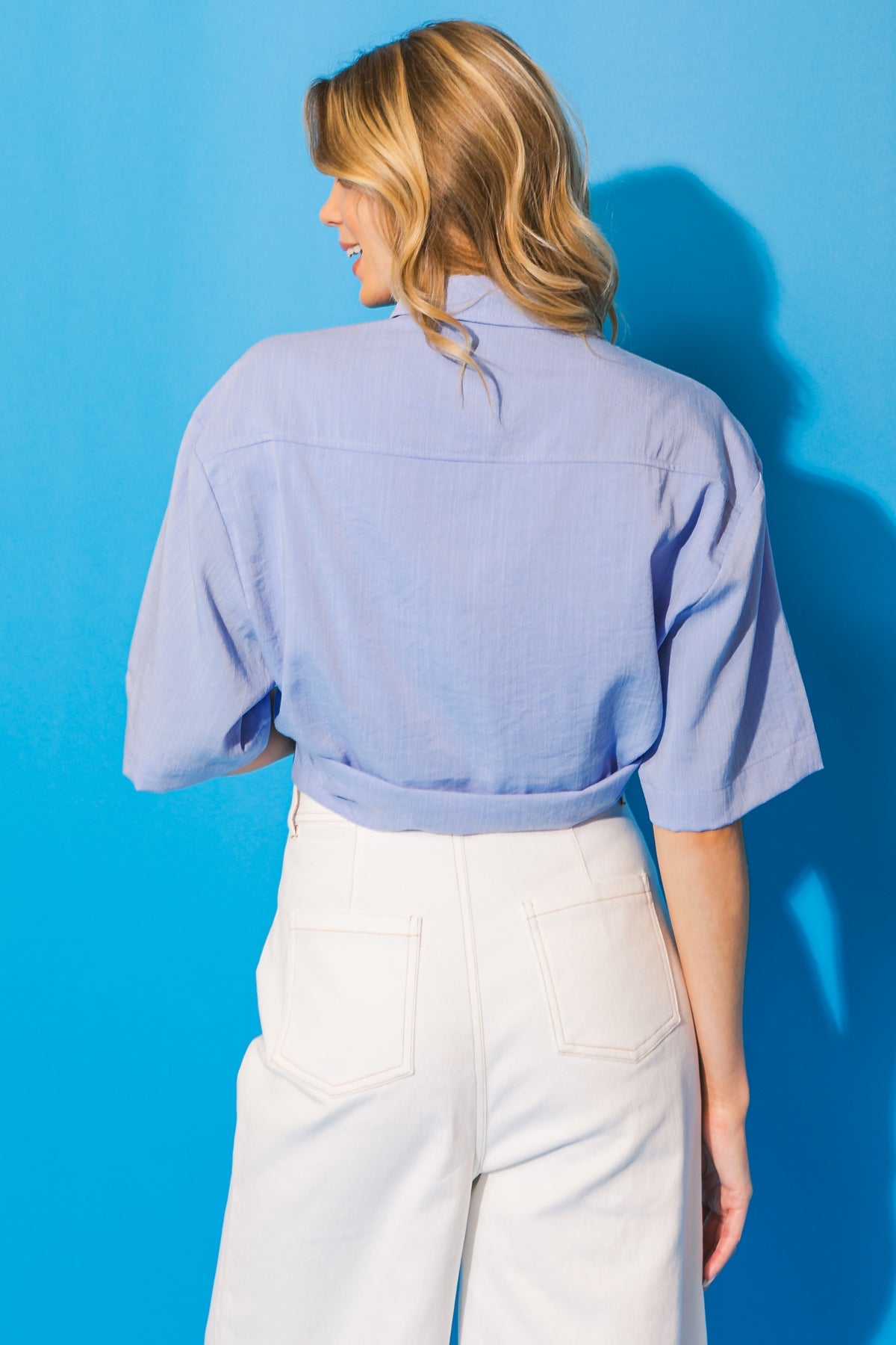 MADE YOU LOOK BUTTON DOWN SHIRT
