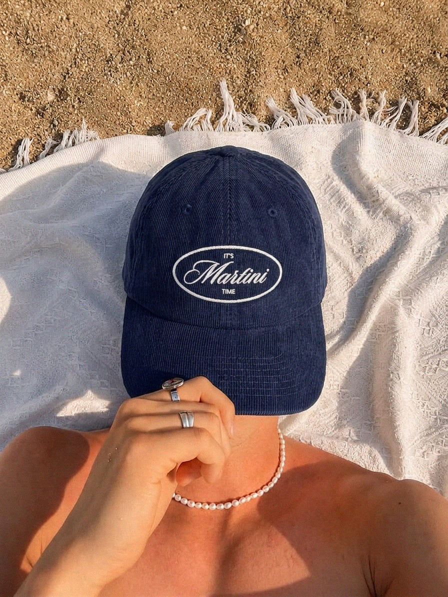 It's Martini Time Corduroy Dad Hat