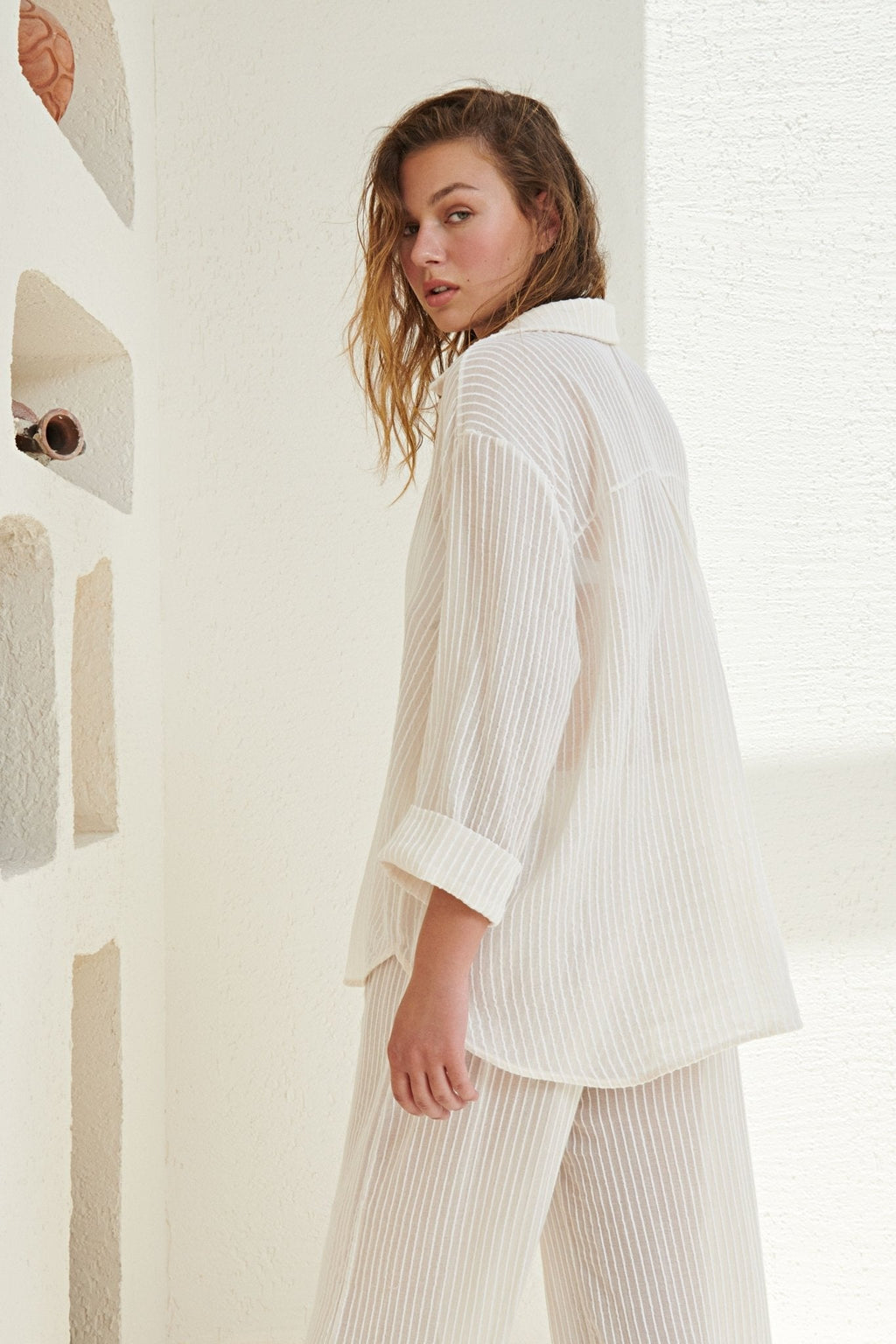 Voyage Set - White Stripes